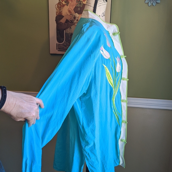 Bob Mackie wearable art jacket set - Picture 11 of 15